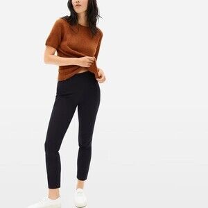 Black Ankle Pants With Tailored Fit